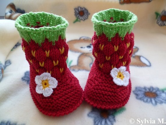 Пинетки- ягодки)