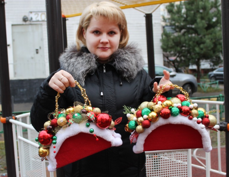 Большущий ручной и капля новогоднего!