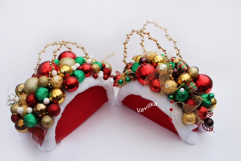 Большущий ручной и капля новогоднего!