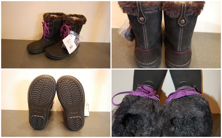 Женские зимние сапоги Крокс (Crocs) размеры от W4 до W10 (до 42 росс)