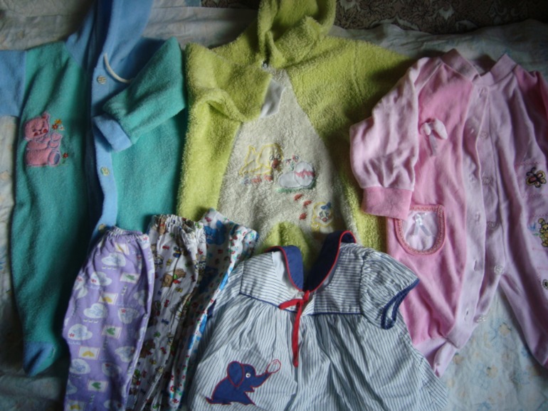 Передар для малыша от 0-3,вещи б\у не одним ребенком.