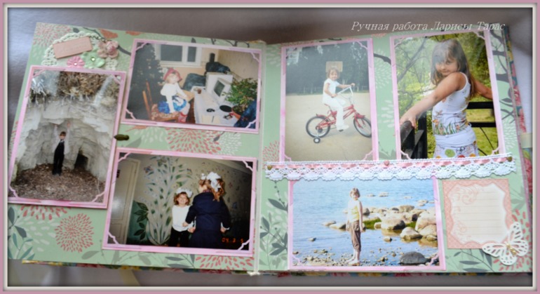 Нежный альбом для девочки на 17-ти летие