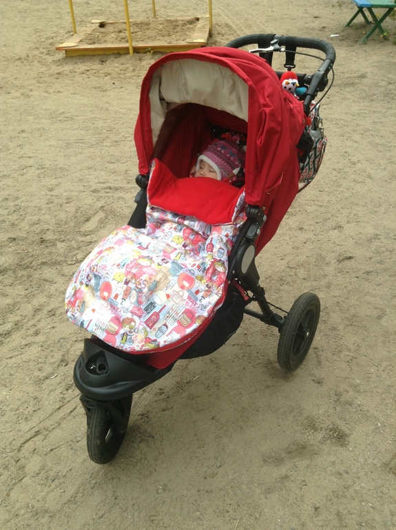 Конверт в коляску. Хваст.