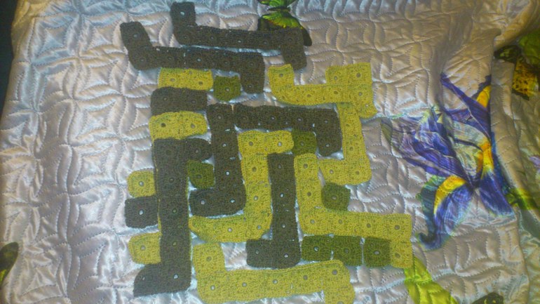 Зеленый пледик в коляску