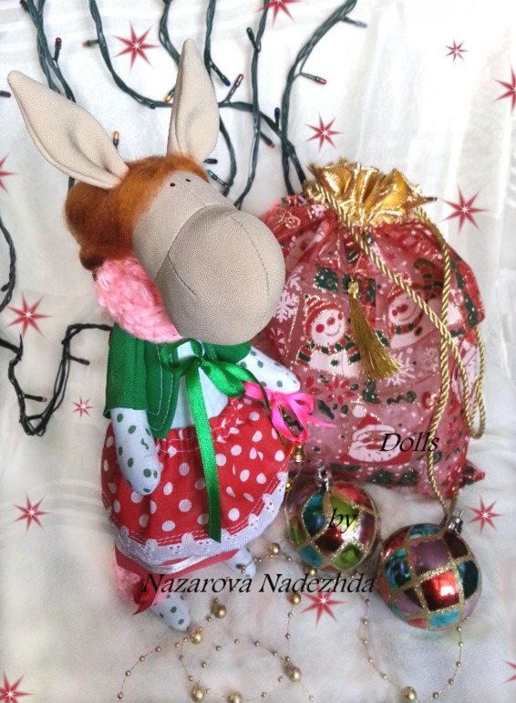 новогодние лошадки!