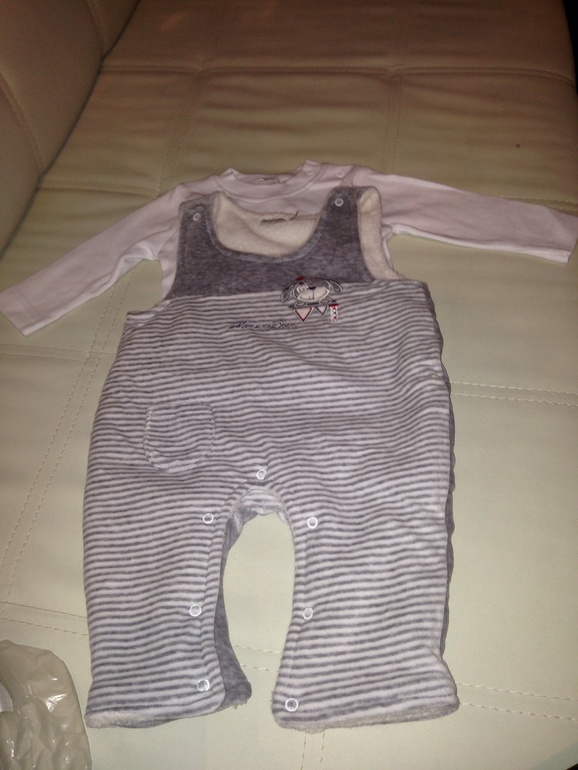 Первые вещички для нашего мальчика!