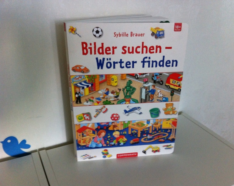 Книга для поиска(18мес+) на немецком