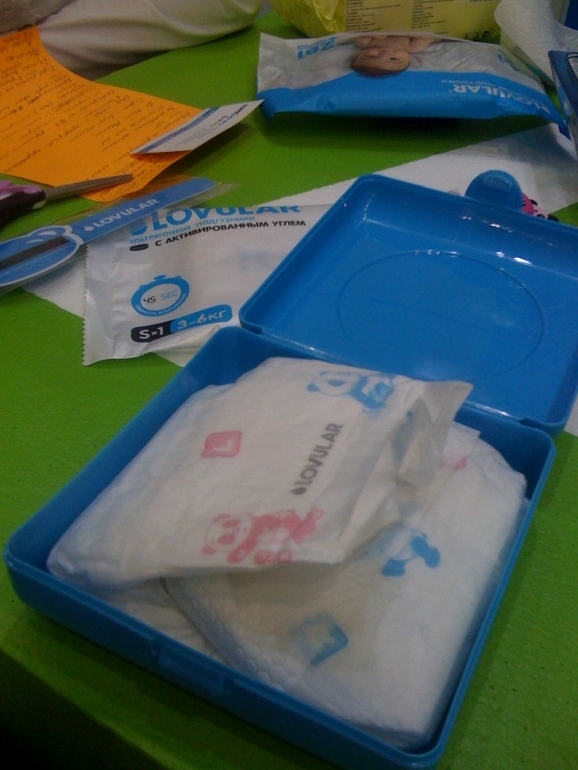 подгузники LOVULAR. Отзыв.