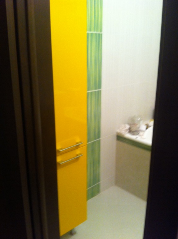 Моя ванная и кухня. Полуфабрикат, но нетерпится похвастаться :)