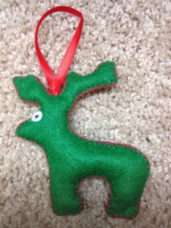 Мой первенец из фетра! С продолжением...