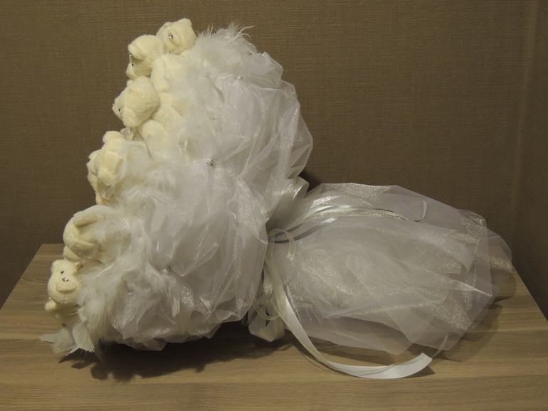 Букет из игрушек "Большая свадьба"