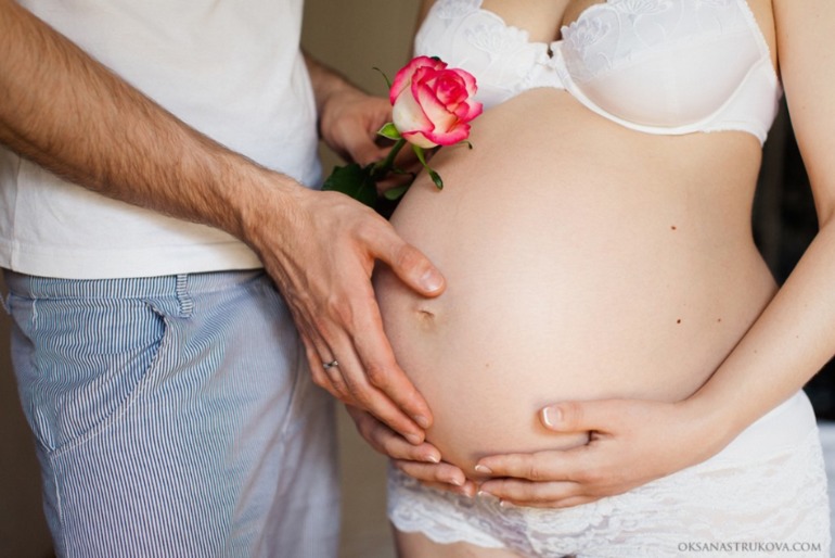 Фотосессия беременности в Москве . Фото беременных