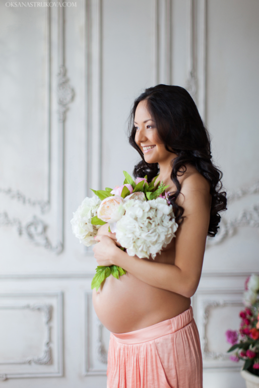 Фотосессия беременности в Москве . Фото беременных