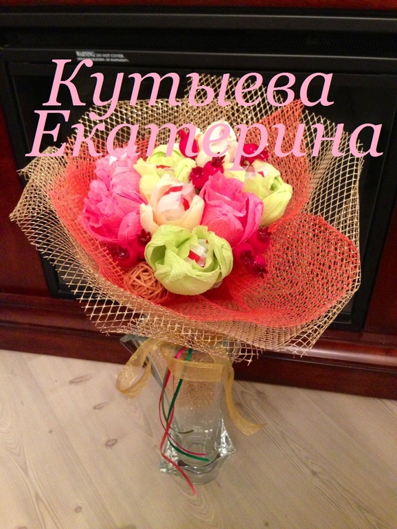 Сладкие букеты и композиции