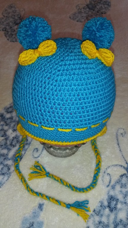 Моя первая работа крючком.