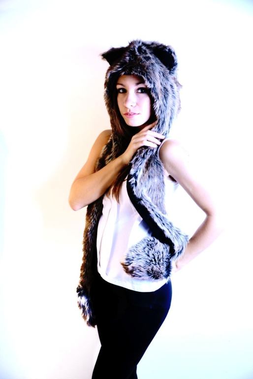 Зимние головные уборы с ушками Alaskan Fashion для взрослых и детей!