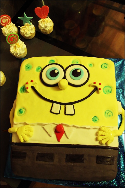 Мой первый спанч боб....