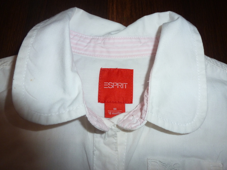 Рубашка на девочку ESPRIT рост 80    200 руб.