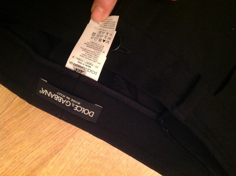 Продаю классические брюки DOLCE & GABBANA оригинал размер 42