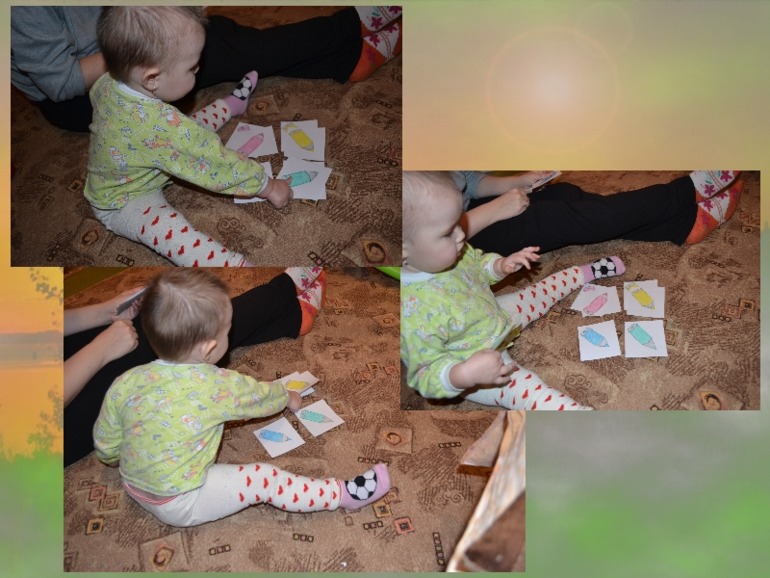 Лото на изучение цвета