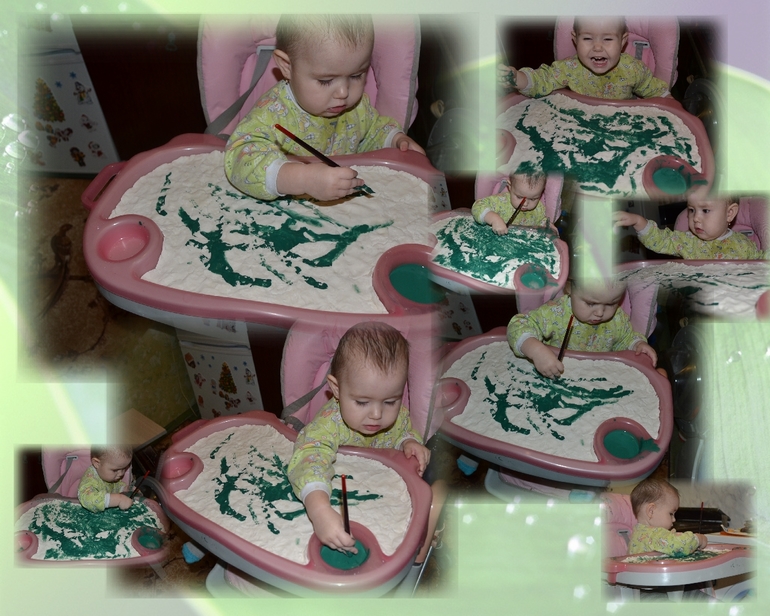 Рисование на тесте