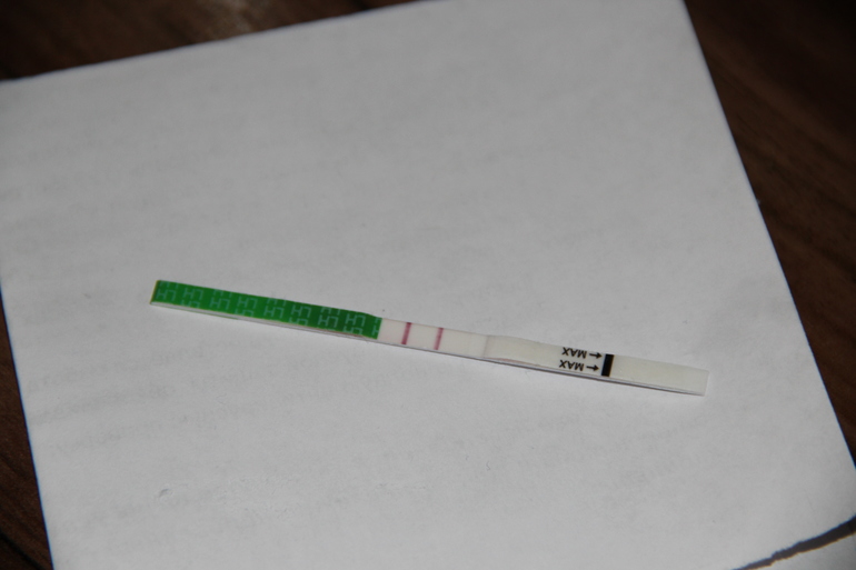 Тестик на овуляцию положительный или отрицательный