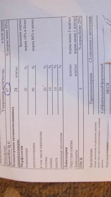 ТЕРАТОЗООСПЕРМИЯ!!!Помогите советом!