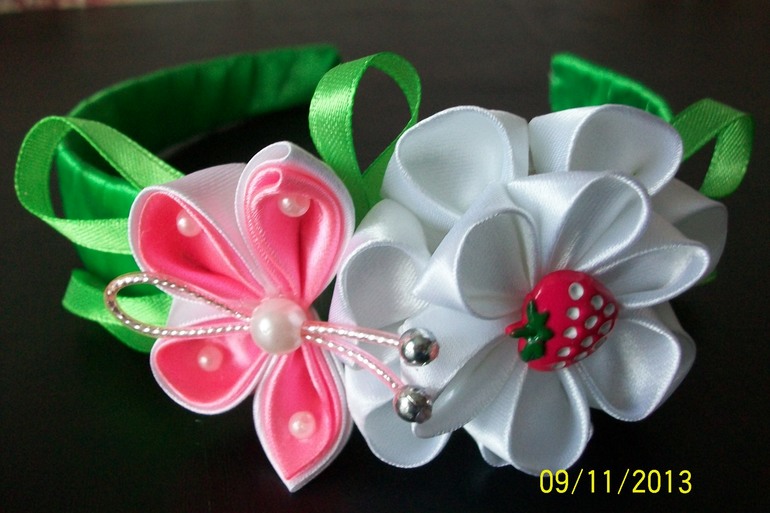 Моё новое увлечение во время беременности(украшение для дочек)