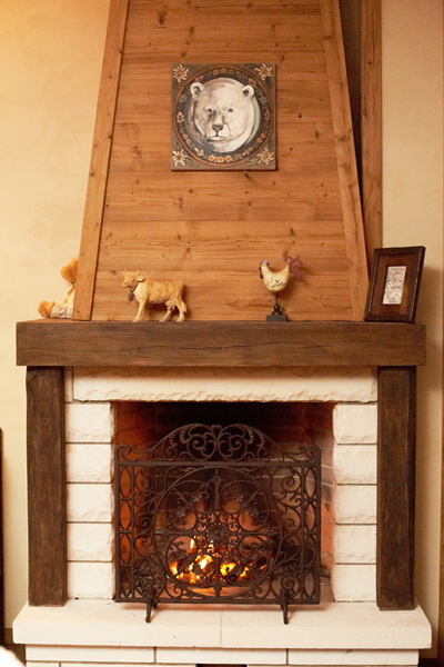 Секреты оформления каминной полки