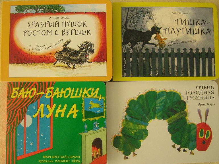 Наши книжки-картонки. Начинаем читать. Часть 2.