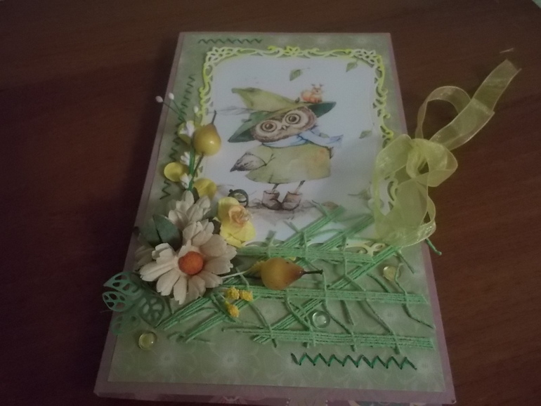 Шоколадница-открытка!