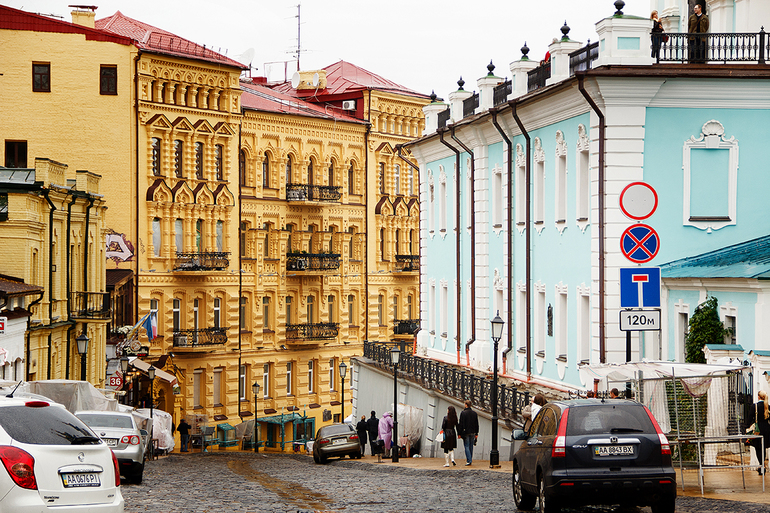 Киев. Андреевская церковь.