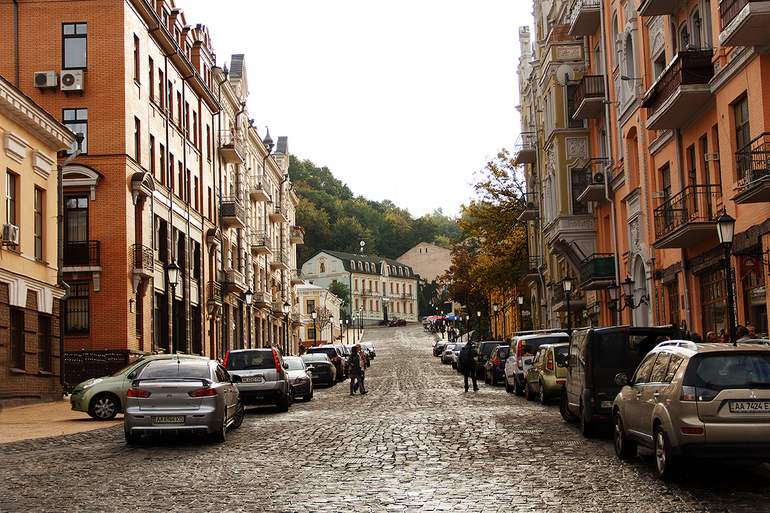 Киев. Андреевская церковь.