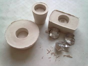 Фото МК подсвечники из гипса