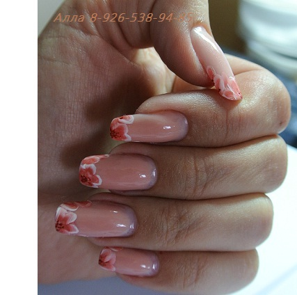 Маникюр+Шеллак(Shellac). Укрепление биогелем. в САО.