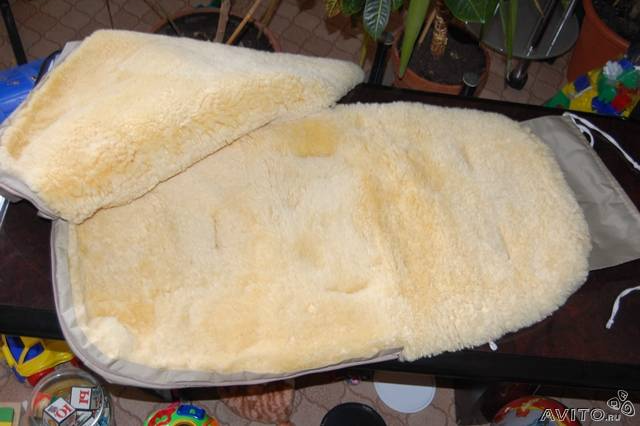 Конверт из натуральный овчины Heitmann Felle Первоуральск-Екб много ФОТОо