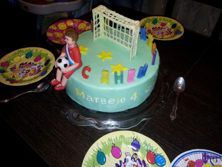 Торты с мастикой начало...