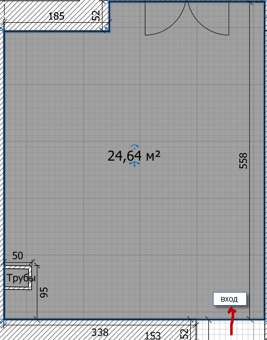 Помогите спланировать Кухню-гостиную