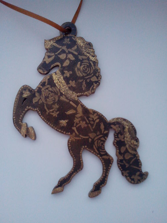 Лошадки-сувениры к Новому году