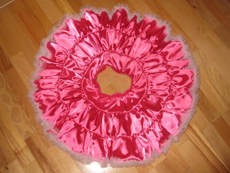 Юбочка цвета фуксия