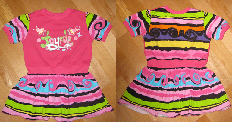 Сшила тунику для дочки