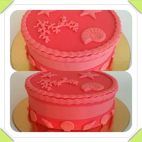 Мои первые эксперименты по декорированию тортов