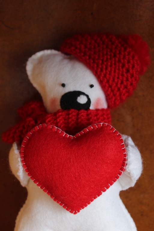 Фетровые зимние игрушки