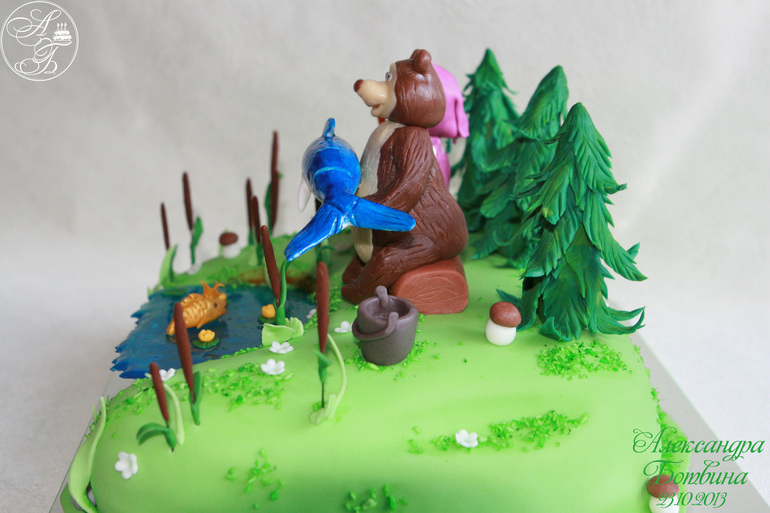 Маша с Мишей на рыбалке!