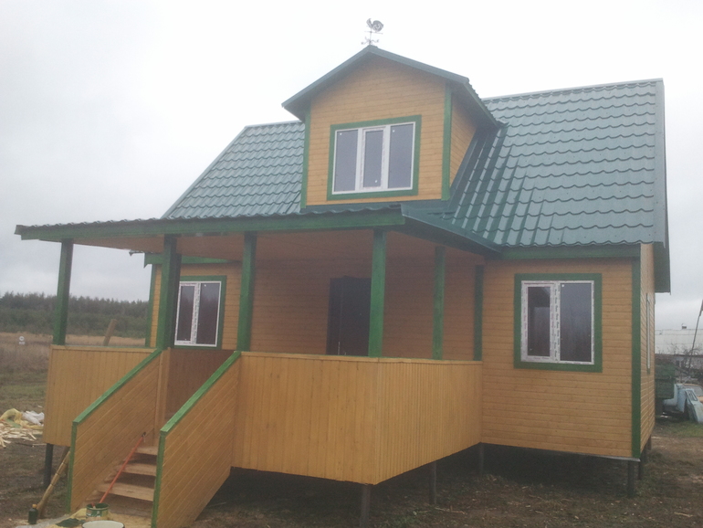 Строительство дачи. Эволюция)