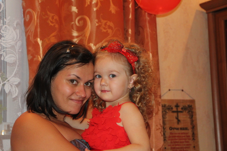 Наши 3 годика на даче!