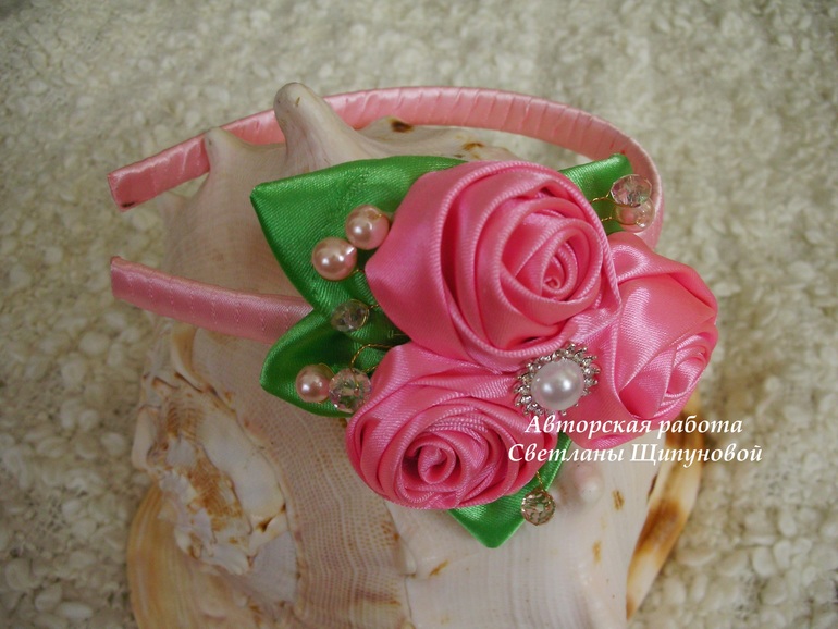 Ободочек "Розочки"