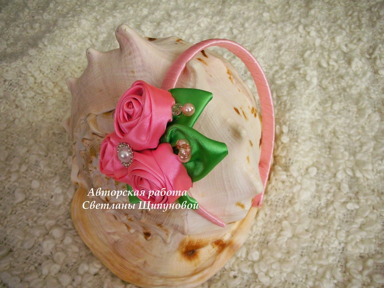 Ободочек "Розочки"