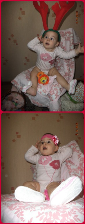 С опозданием !! Наши 8 месяцев!