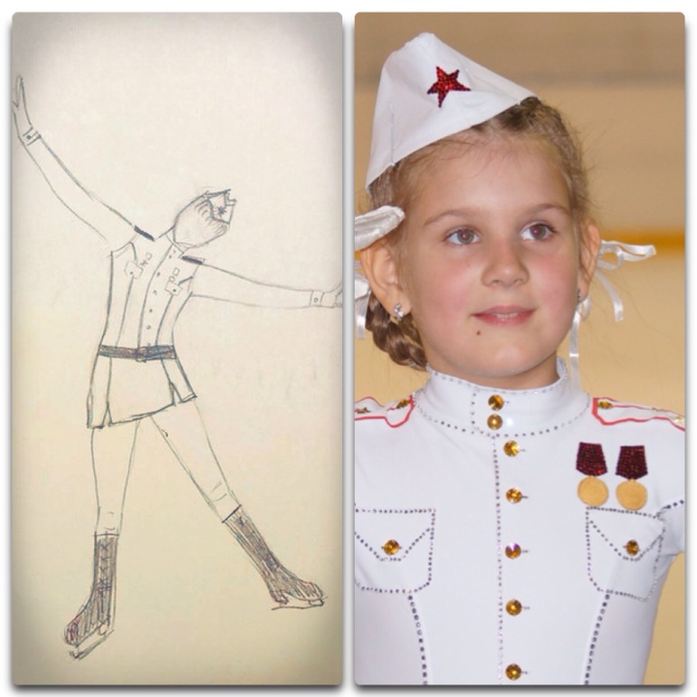 Реализация образа солдата на льду